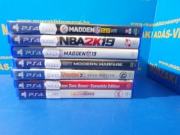PS4,PS2,PSP játékok jótállással, főkép