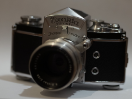 Exakta Varex II a , Carl Zeiss Jena Biotar 58mm f2,  szép-megkímélt állapotban jótállással., főkép