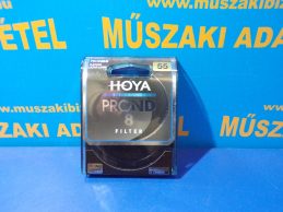 ÚJSZERŰ! Hoya PROND 8 55mm semleges szürke szűrő, főkép