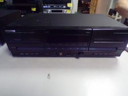 Kenwood KX-W 4070 két kazettás deck jótállással, főkép