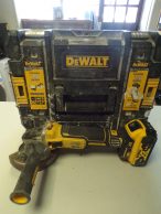 DEWALT DCG405 akkus sarokcsiszoló flex jótállással, főkép