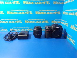 Nikon D7200  Digitális fényképezőgép+ Nikon 18-55 Obi jótállással, főkép