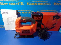 ÚJSZERŰ! Black & Decker KS501 Dekopírfűrész jótállással, főkép