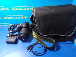 Nikon D60 Digitális fényképezőgép+18-55 kitt obi (4335EXPO) jótállással, főkép