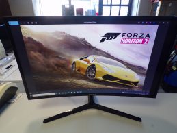 Samsung C27F396FHU Monitor jótállással, főkép
