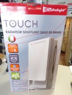 ÚJ! Radialight Touch fürdőszobai gyorsfűtő készülék törölközőtartóval jótállással, főkép