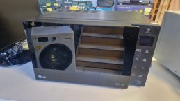 LG MH6535GIS Mikrohullámú sütő jótállással, főkép