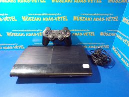PS3 konzol, Super Slim modell, 500 GB, jótállással., főkép