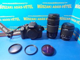 Canon EOS 700D + 18-55mm Obi + 75-300 Obi Digitális fényképezőgép jótállással, főkép