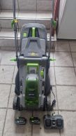 LUX-TOOLS Akkus Fűnyíró Power System A-RM-2×20/43 jótállással, főkép
