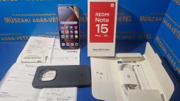 ÚJ! Xiaomi Redmi Note 15 Pro 256GB Mobiltelefon 2028.07.15.-ig GYÁRI GARANCIA!, főkép