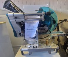 ÚJ! Makita LS1219L Gérvágó 2029.04.-hó ig GYÁRI GARI+Makita WST06 munkapad, főkép